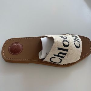Chloe Woody Flat Mule BRAND NEW Size 39 but fits like 7.5/8 US